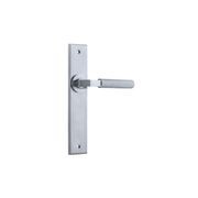 Iver Brunswick Door Lever on Chamfered Backplate gallery detail image