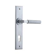 Iver Brunswick Door Lever on Chamfered Backplate gallery detail image