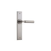 Iver Berlin Door Lever on Chamfered Backplate gallery detail image