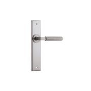 Iver Brunswick Door Lever on Chamfered Backplate gallery detail image
