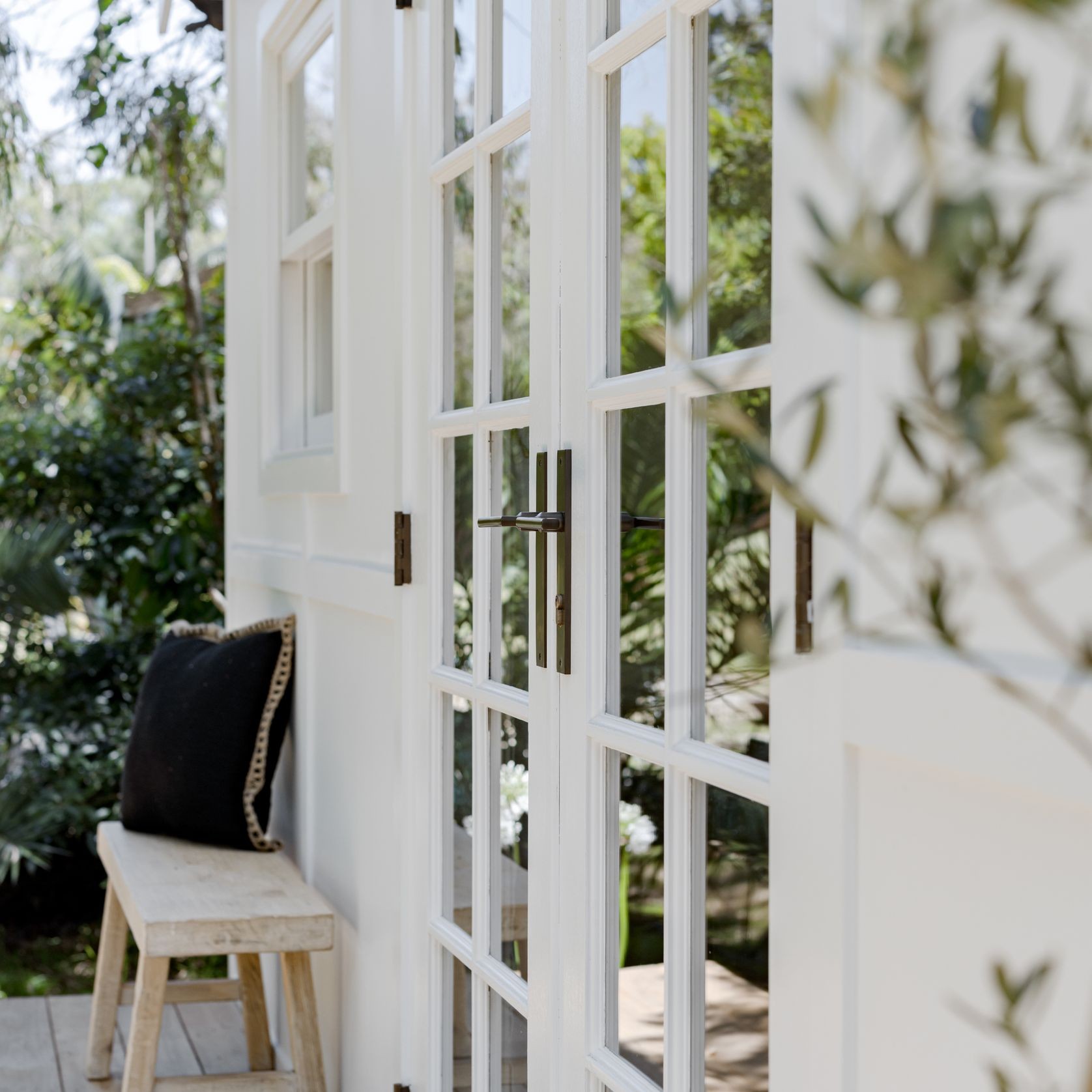 Iver Baltimore Lever Door Handle with Backplate gallery detail image