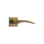 Iver Oxford Door Lever Handle on Square Rose gallery detail image