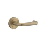 Iver Oslo Door Lever Handle On Round Rose Passage gallery detail image