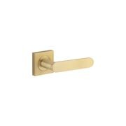 Iver Bronte Door Lever Handle on Square Rose Passage gallery detail image