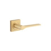 Iver Como Door Lever Handle on Square Rose Passage gallery detail image