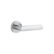 Iver Osaka Door Lever Handle on Round Rose gallery detail image