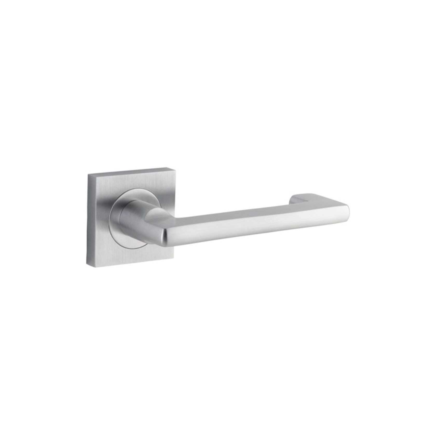 Iver Baltimore Return Door Lever Handle on Square Rose gallery detail image