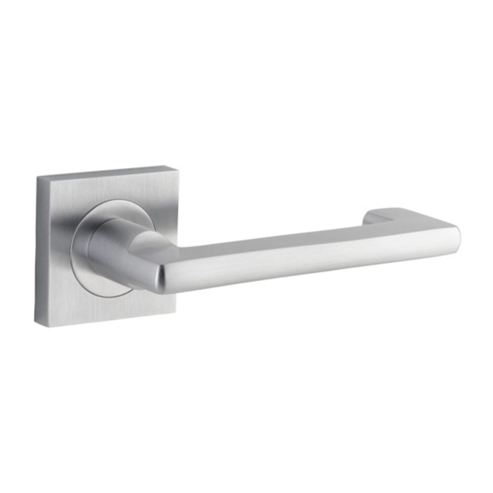Iver Baltimore Return Door Lever Handle on Square Rose gallery detail image