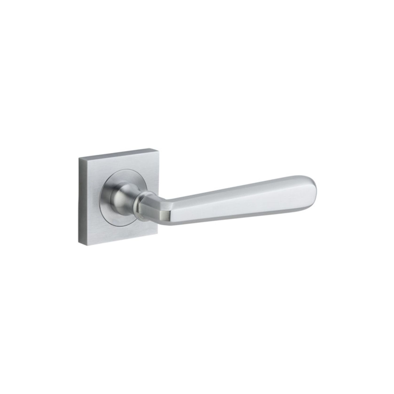 Iver Copenhagen Door Lever Handle on Square Rose gallery detail image