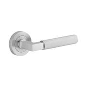 Iver Brunswick Door Lever Handle on Round Rose Passage gallery detail image