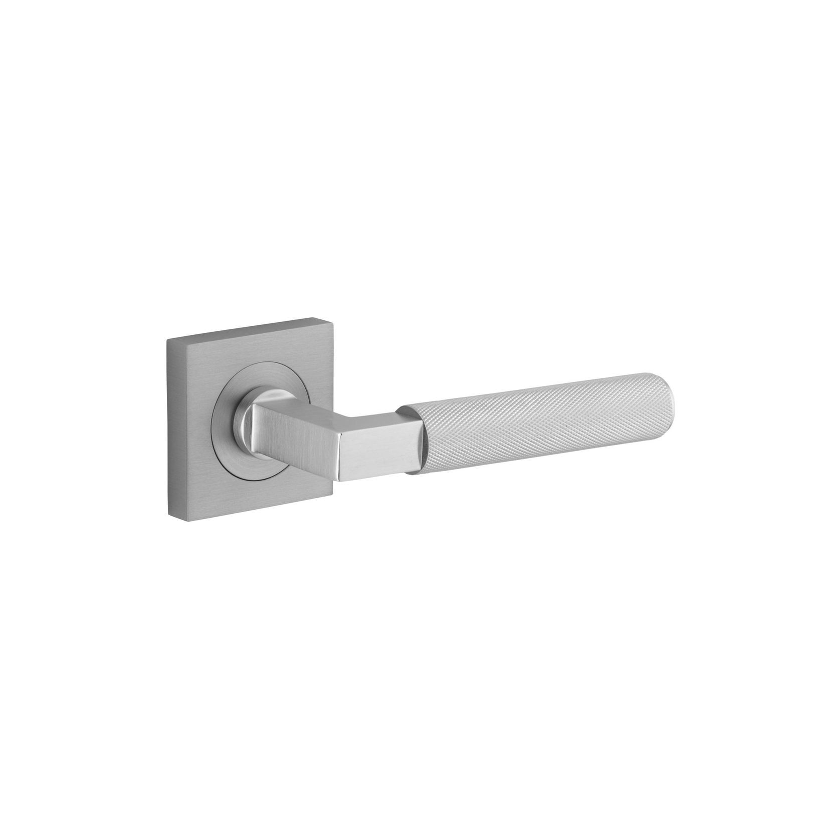 Iver Brunswick Door Lever Handle on Square Rose Passage gallery detail image