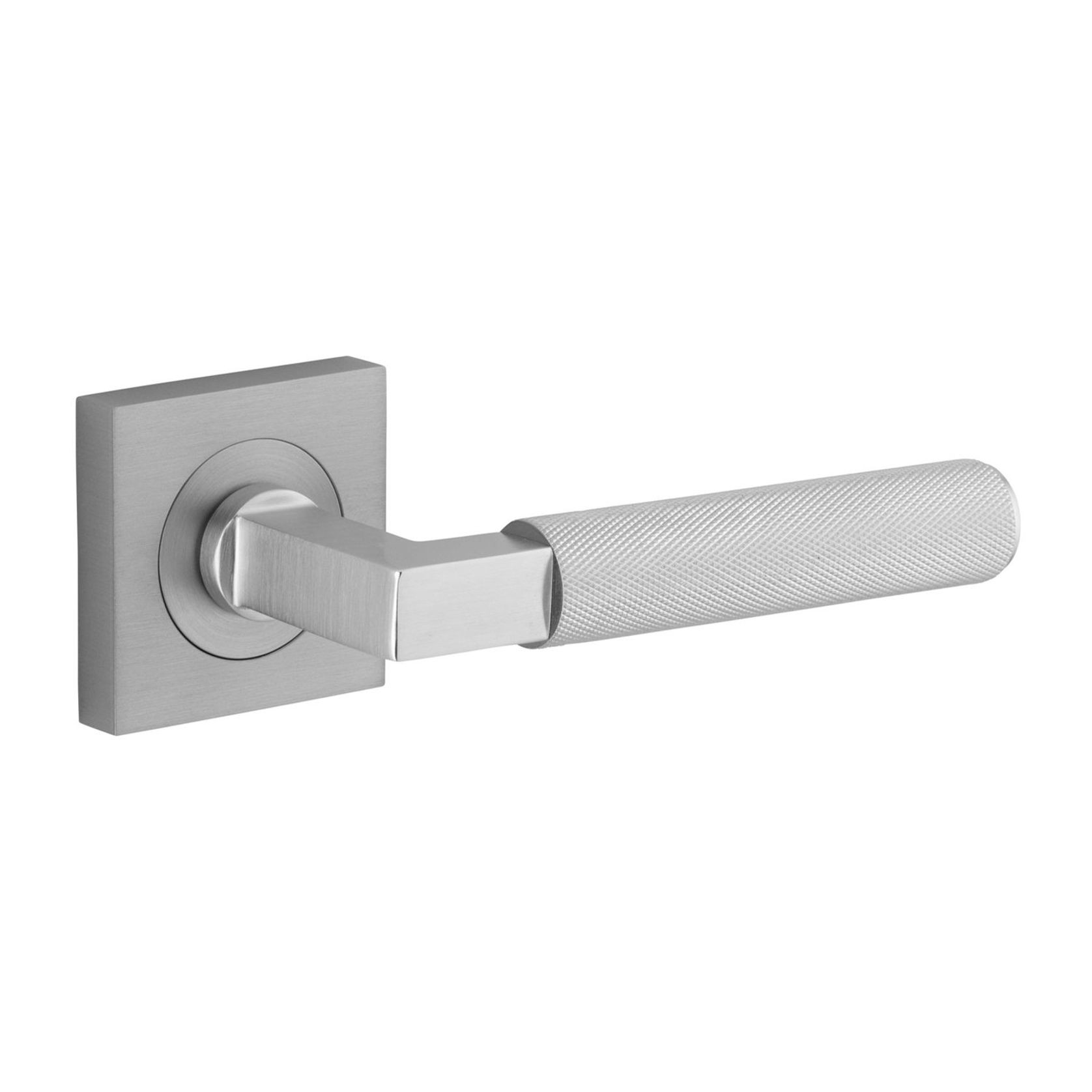 Iver Brunswick Door Lever Handle on Square Rose Passage gallery detail image