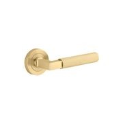 Iver Brunswick Door Lever Handle on Round Rose Passage gallery detail image