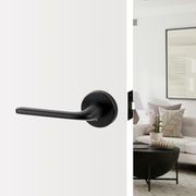 Venice Passage Lever Handle Black I-98R.B gallery detail image