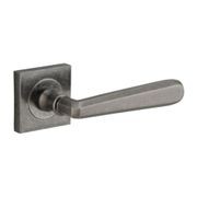 Iver Copenhagen Door Lever Handle on Square Rose gallery detail image