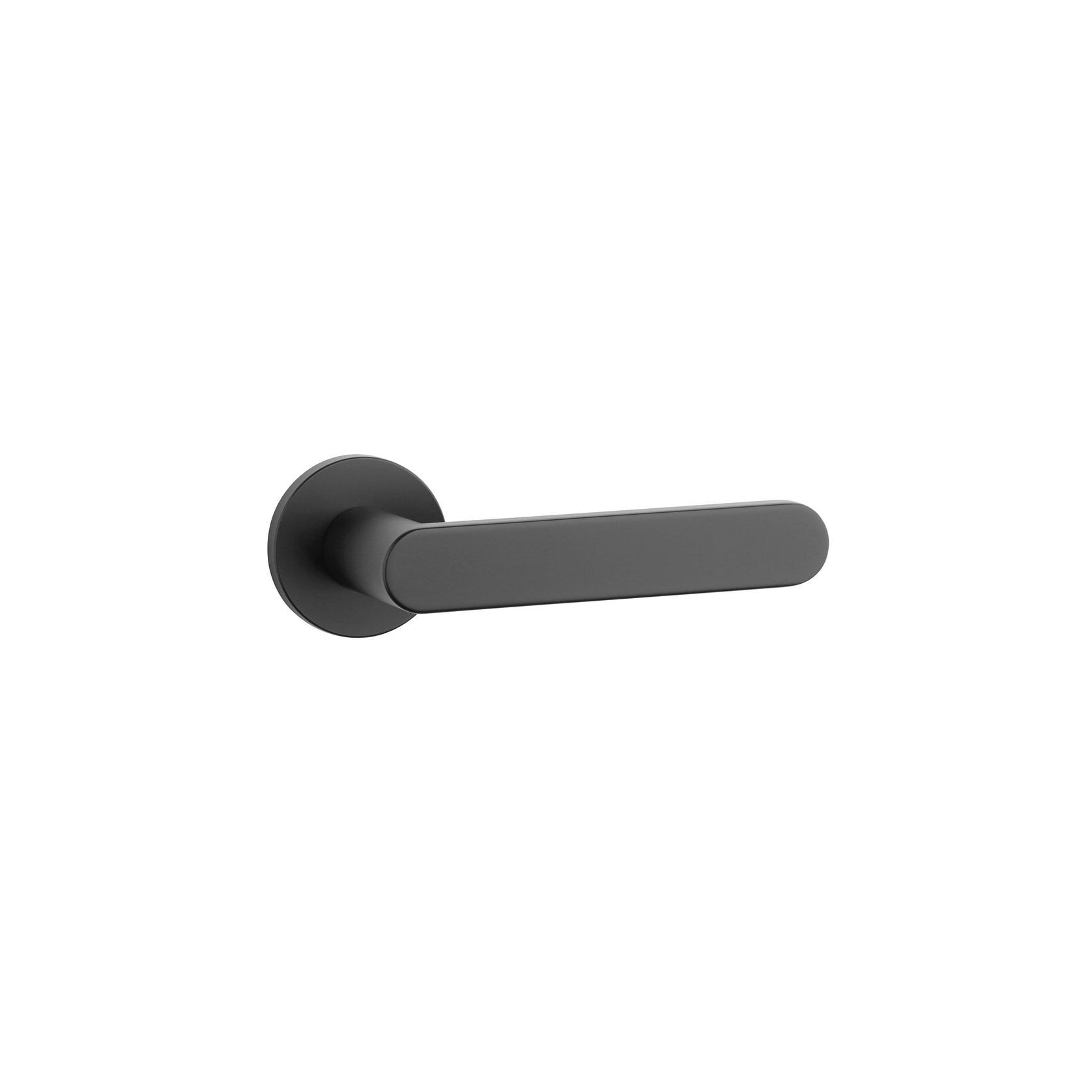 AS APRILE ALORA Lever Handle on Round Rose R SLIM 7MM gallery detail image