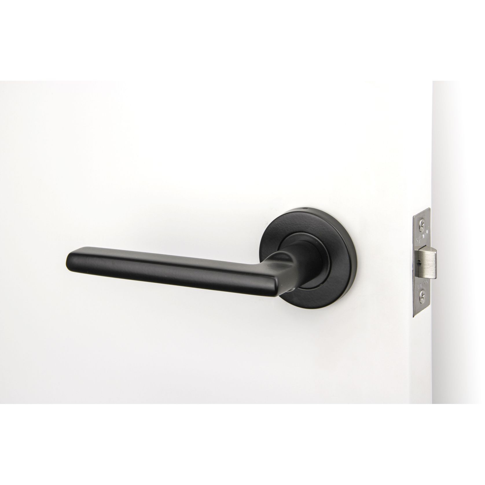 Lagos Passage Lever Handle Black I-20PS.B gallery detail image