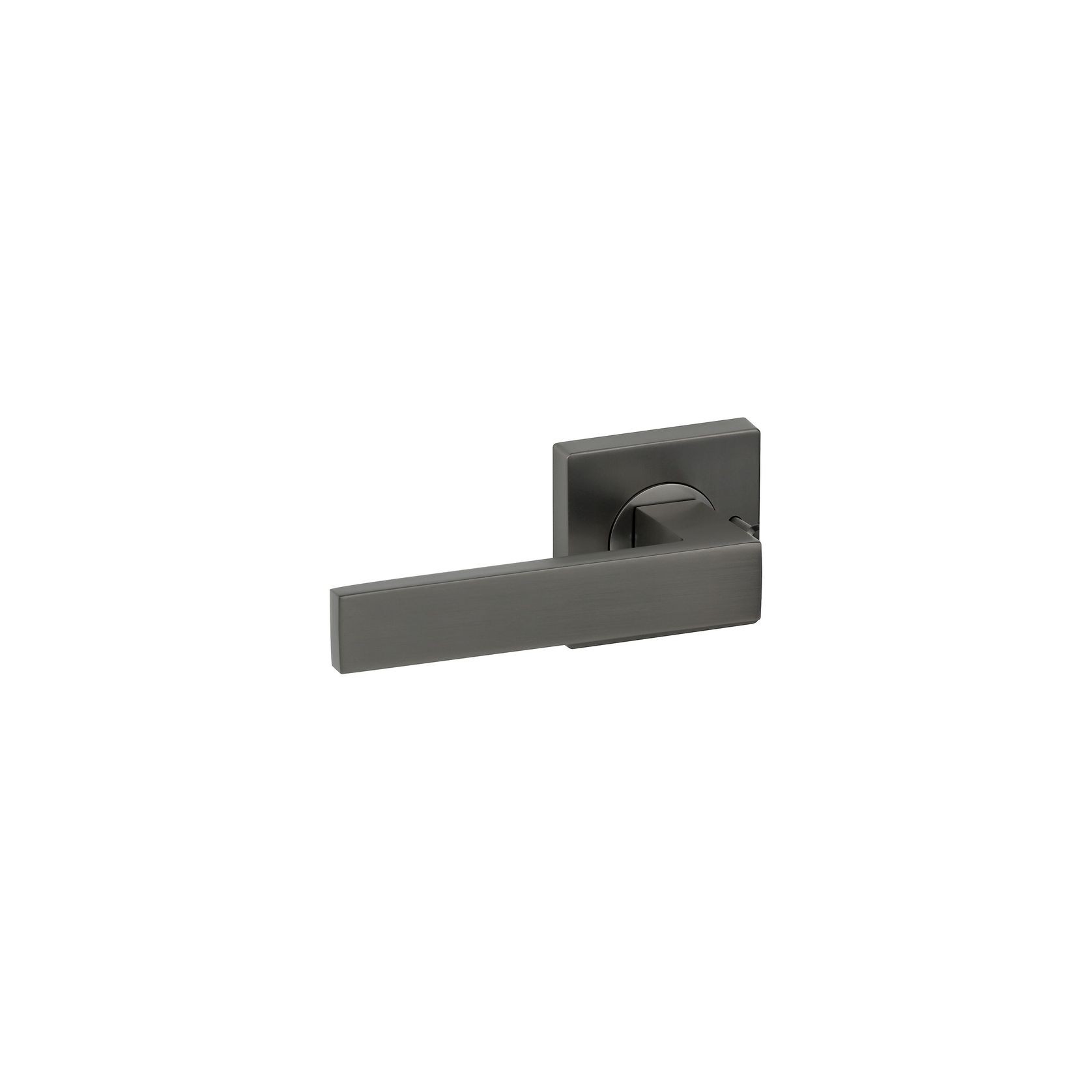 Savona Privacy Lever Handle Graphite gallery detail image