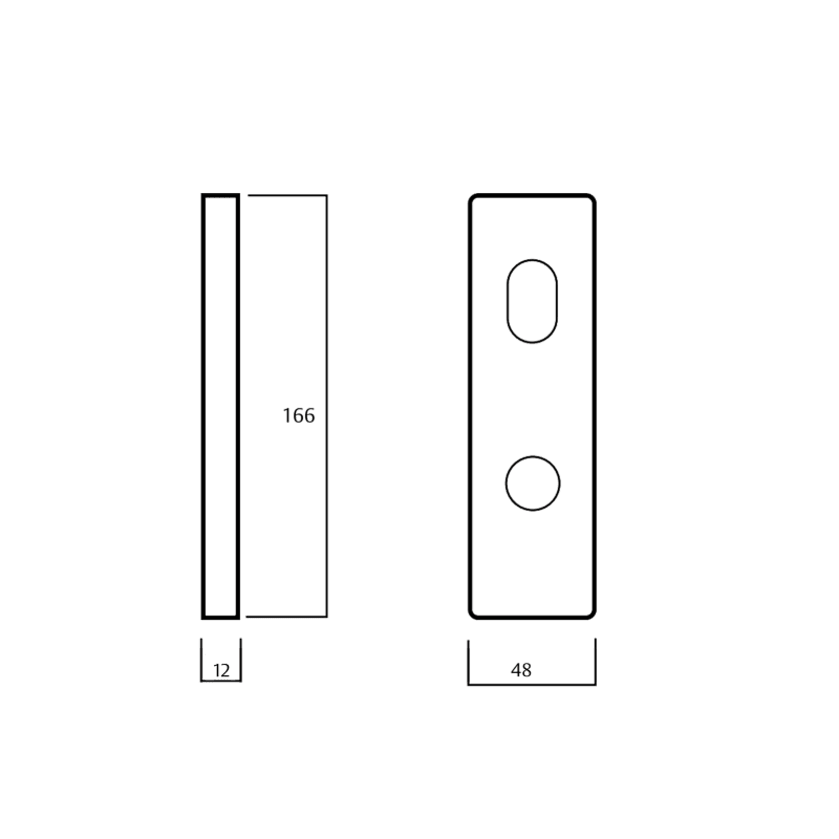 Lockwood 1800 Series Square End Plate gallery detail image