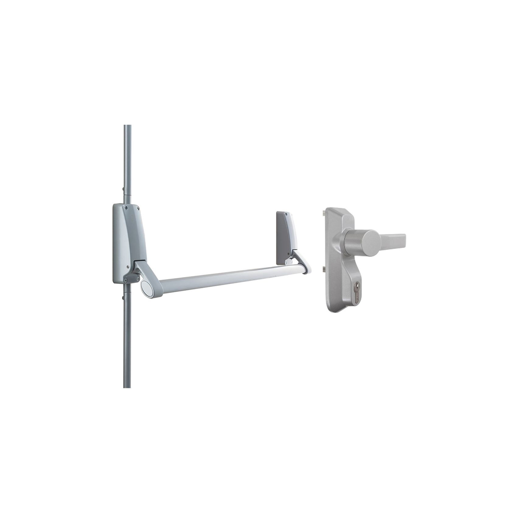 Briton Panic Bar Pack with Outside Lever LPED002 gallery detail image