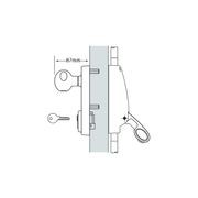 Briton Panic Bar Pack DBL Door Selector Lever LPED008 gallery detail image
