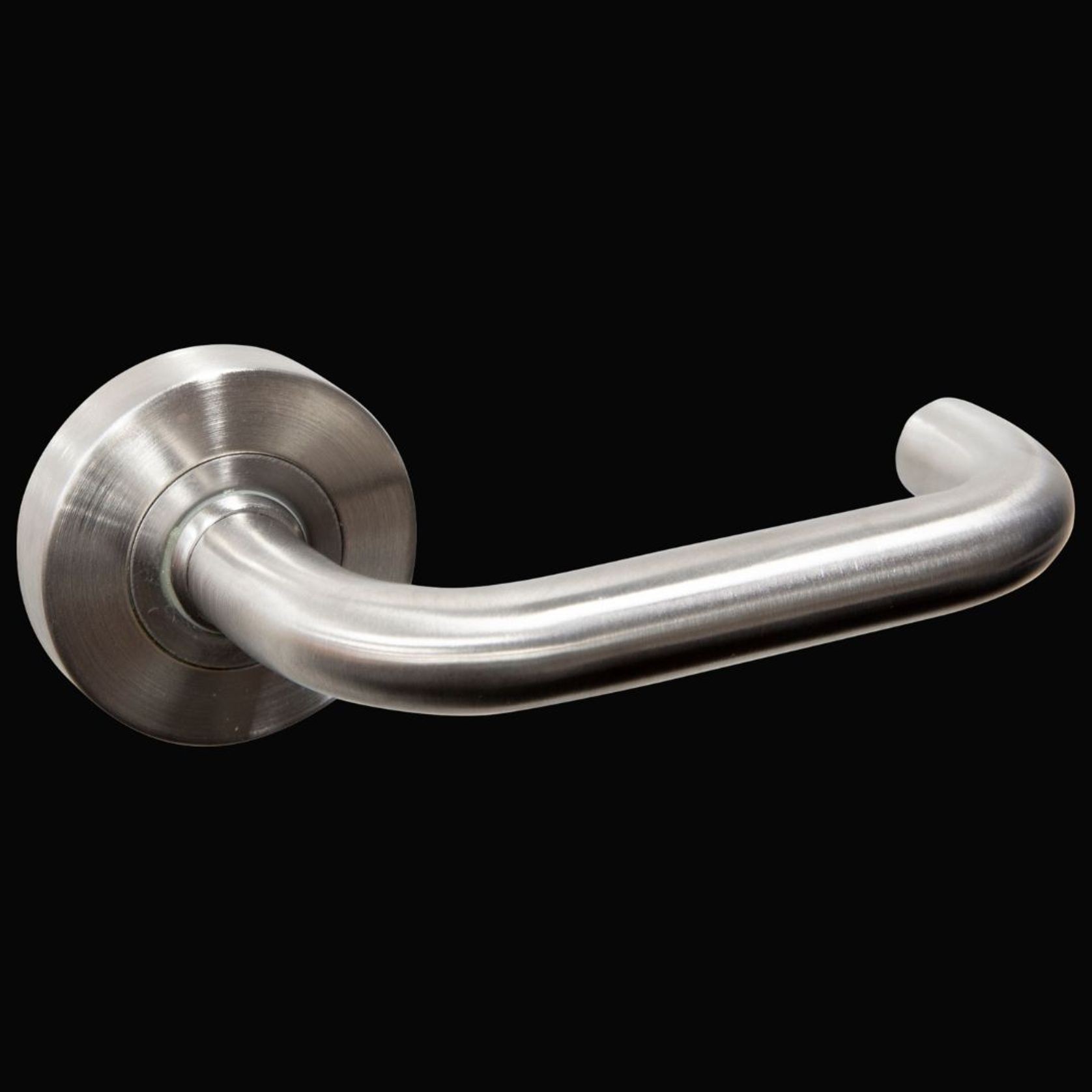 Häfele Prevelly Solid Lever Handle - Satin SS gallery detail image