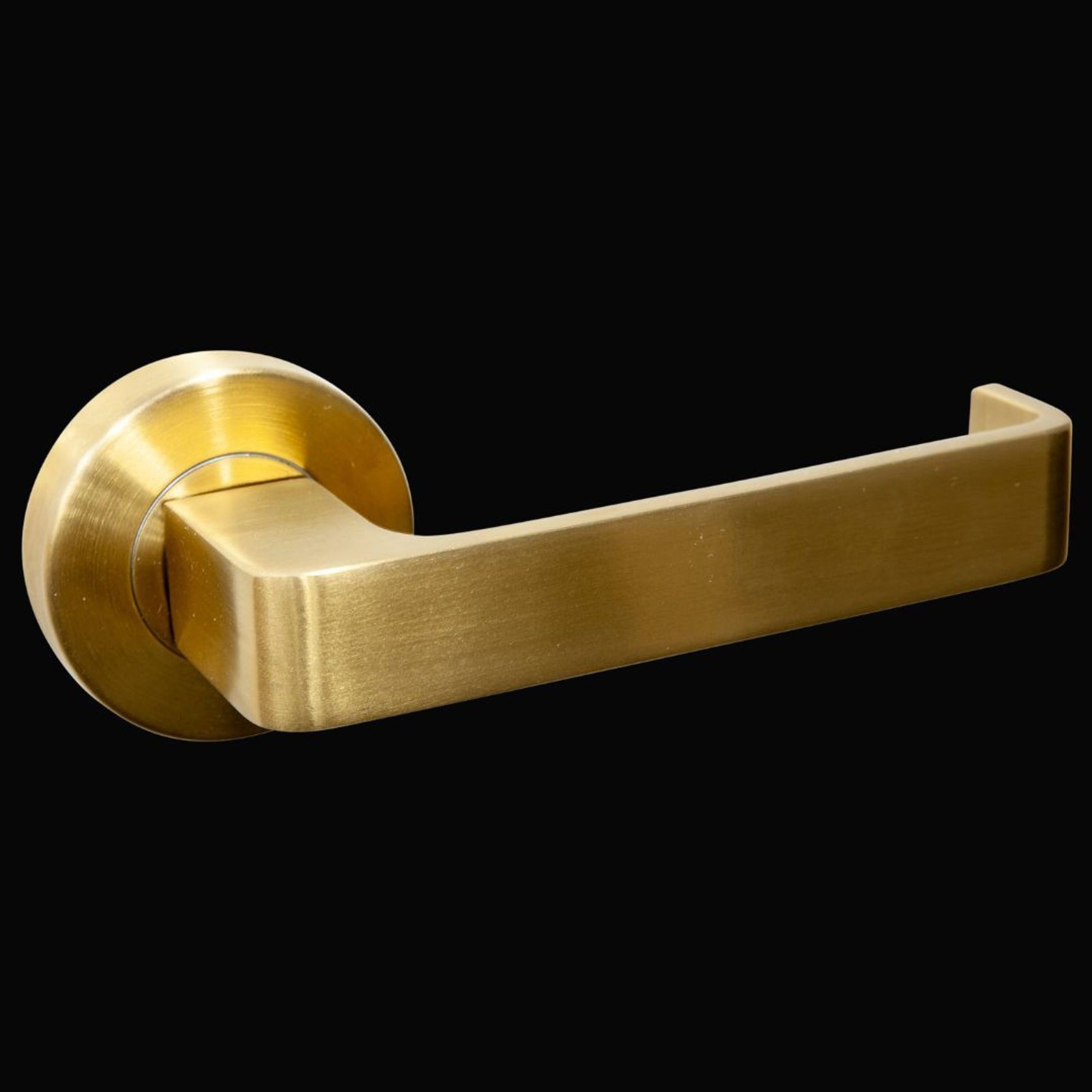 Häfele Coogee  Lever Handle- Satin Brass gallery detail image