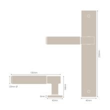 Linear Longplate Handle from the NIDO Collection gallery detail image