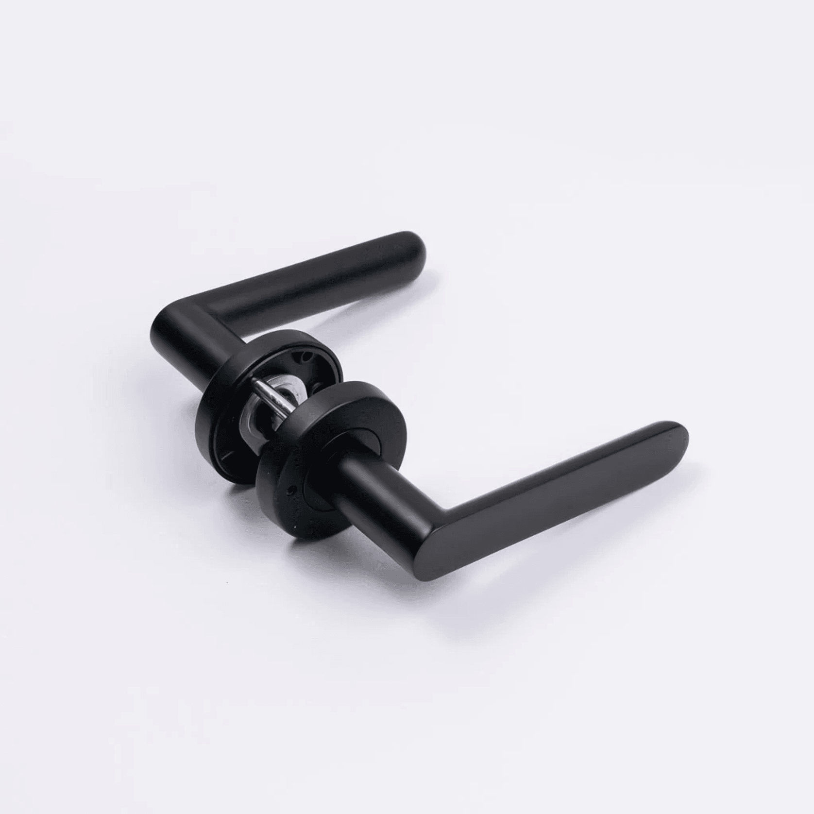 Matt Black Privacy Door Handle Fairhaven ArchiPro AU