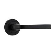 Iver Annecy Door Lever Handle on Round Rose gallery detail image