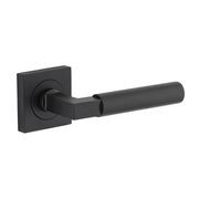 Iver Berlin Door Lever Handle on Square Rose Passage gallery detail image