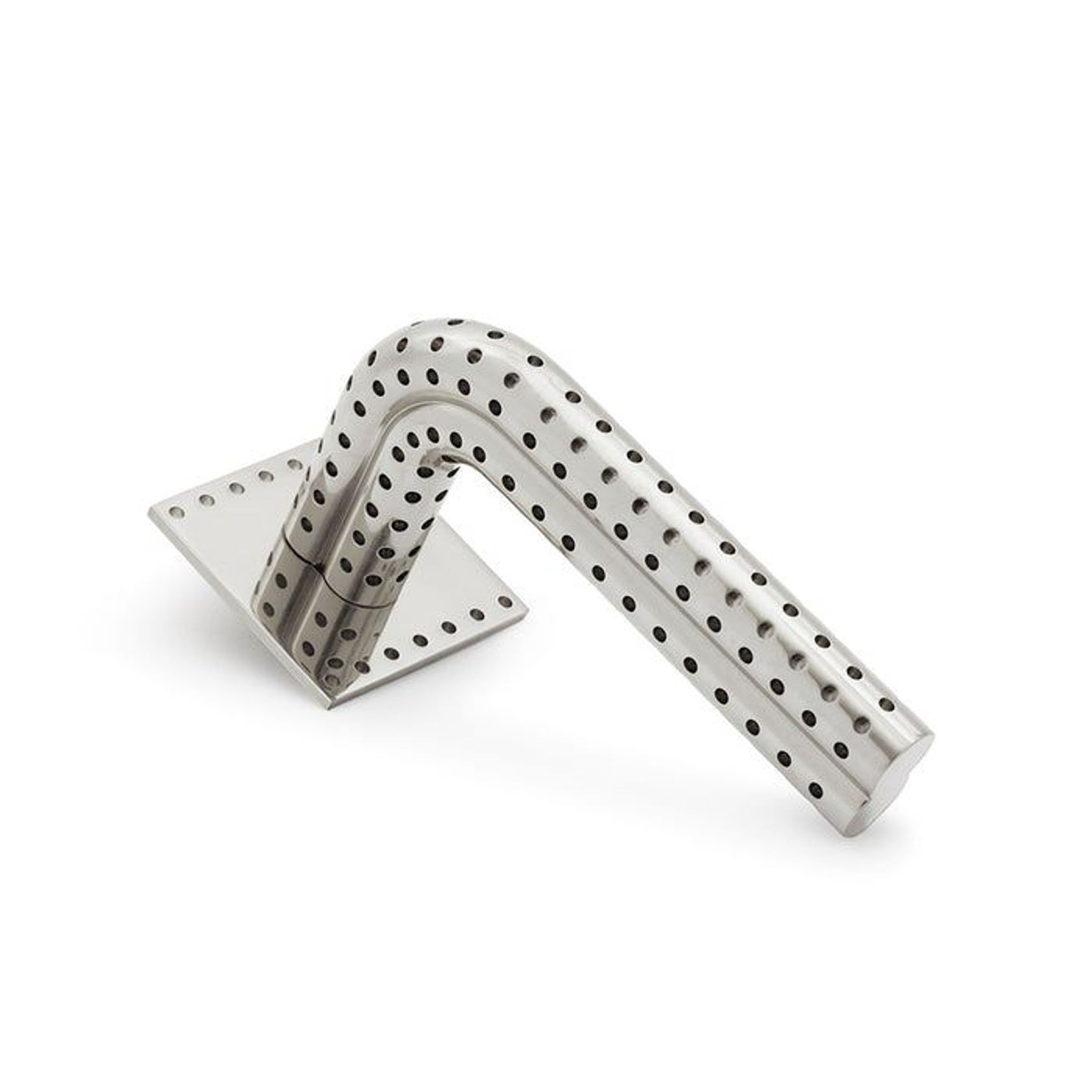 Stardust Perforated Lever Handle on Rose gallery detail image