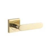 Iver Bronte Door Lever Handle on Square Rose Passage gallery detail image