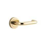 Iver Oslo Door Lever Handle On Round Rose Passage gallery detail image