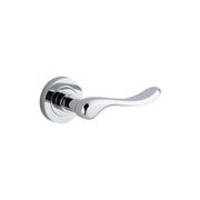 Iver Stirling Door Lever Handle on Round Rose gallery detail image