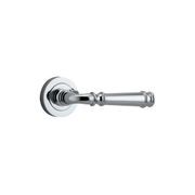 Iver Verona Door Lever Handle on Round Rose gallery detail image