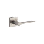 Iver Como Door Lever Handle on Square Rose Passage gallery detail image