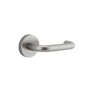 Iver Oslo Door Lever Handle On Round Rose Passage gallery detail image