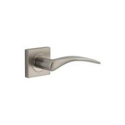 Iver Oxford Door Lever Handle on Square Rose gallery detail image