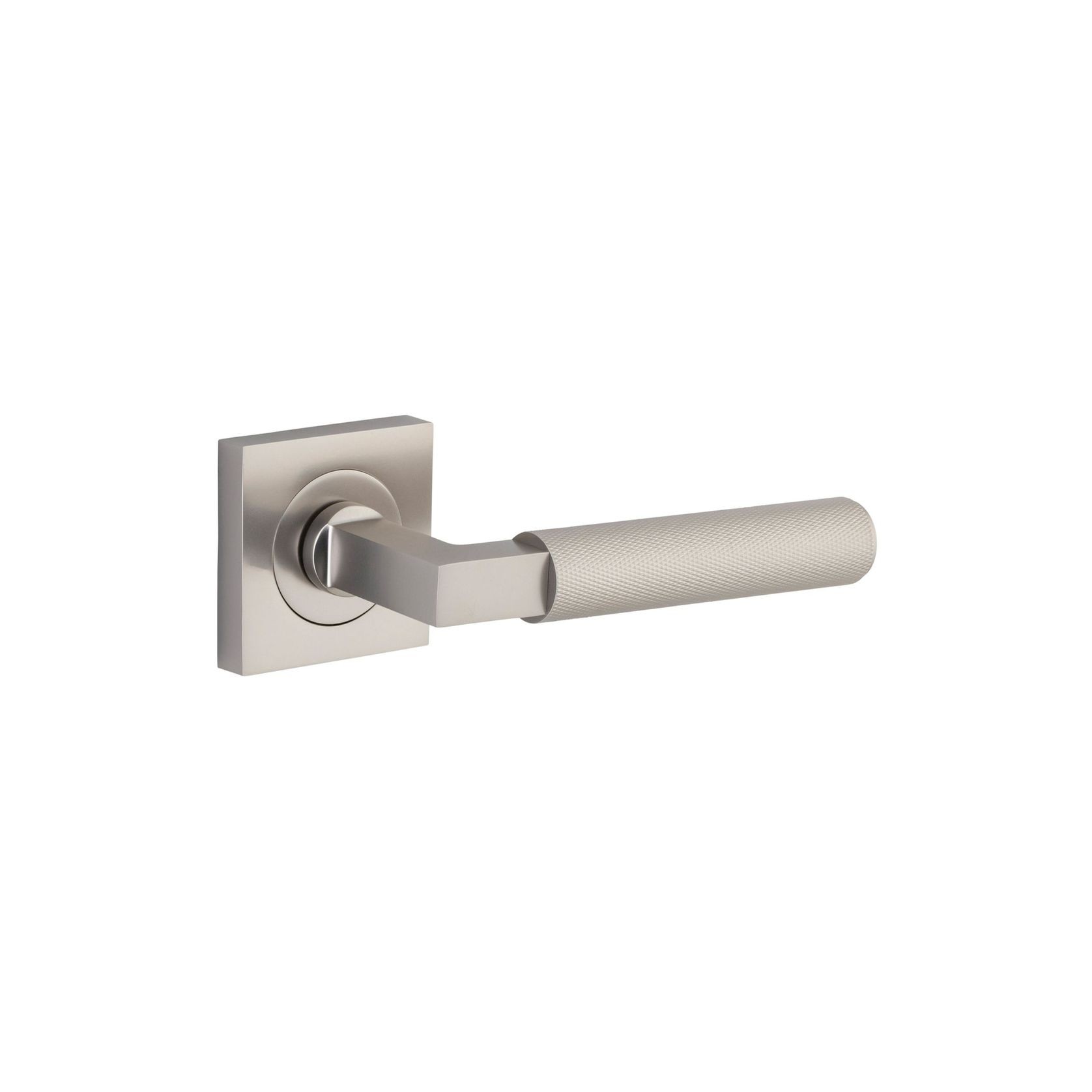 Iver Brunswick Door Lever Handle on Square Rose Passage gallery detail image