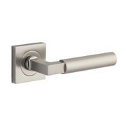 Iver Berlin Door Lever Handle on Square Rose Passage gallery detail image