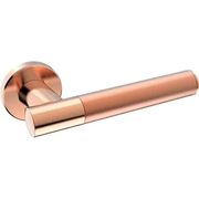 Kawajun Solid Brass and Vertigo Door Leverset TCC gallery detail image