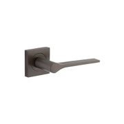 Iver Como Door Lever Handle on Square Rose Passage gallery detail image