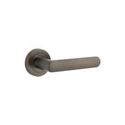 Iver Osaka Door Lever Handle on Round Rose gallery detail image