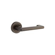 Iver Baltimore Return Door Lever Handle on Round Rose gallery detail image