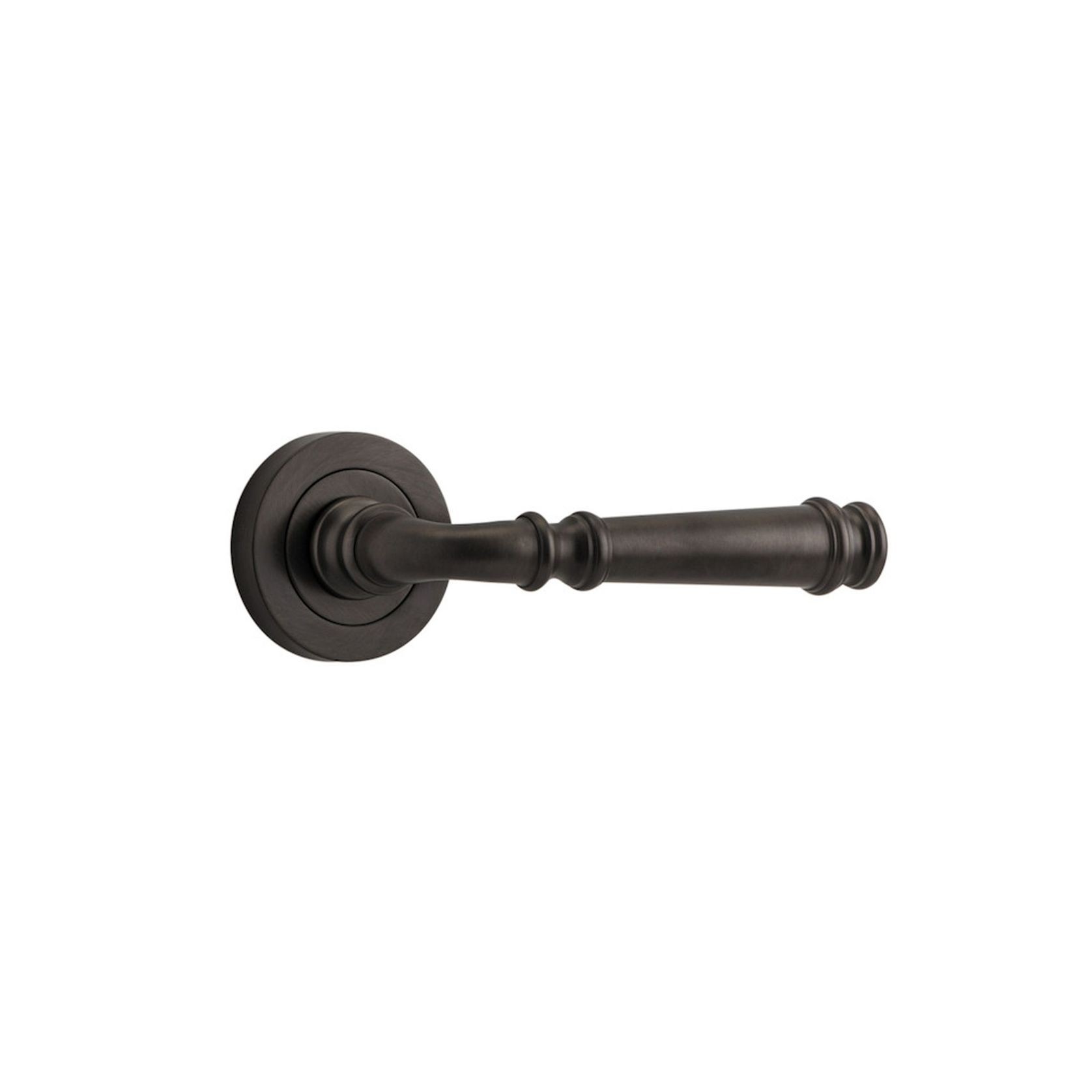 Iver Verona Door Lever Handle on Round Rose gallery detail image