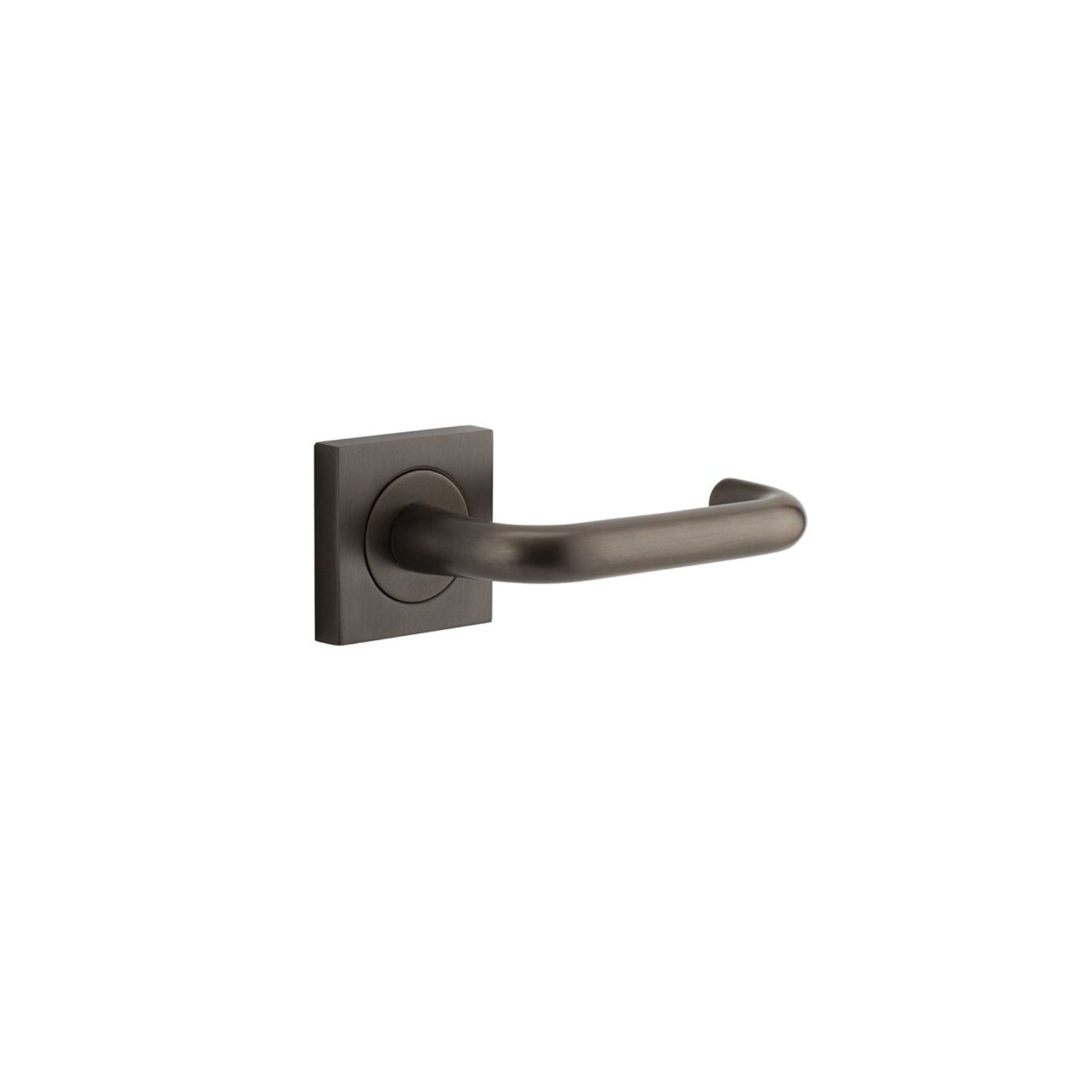 Iver Oslo Square Lever Door Handle on Rose Passage gallery detail image