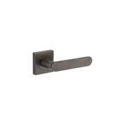 Iver Bronte Door Lever Handle on Square Rose Passage gallery detail image