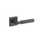 Iver Berlin Door Lever Handle on Square Rose Passage gallery detail image