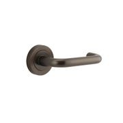 Iver Oslo Door Lever Handle On Round Rose Passage gallery detail image